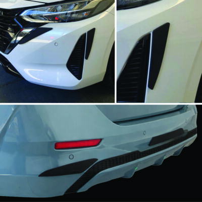 Set protectores de paragolpes Antibump® SX7 Nissan Sentra Adhesivo Tesa Alemania Espesor 7mm